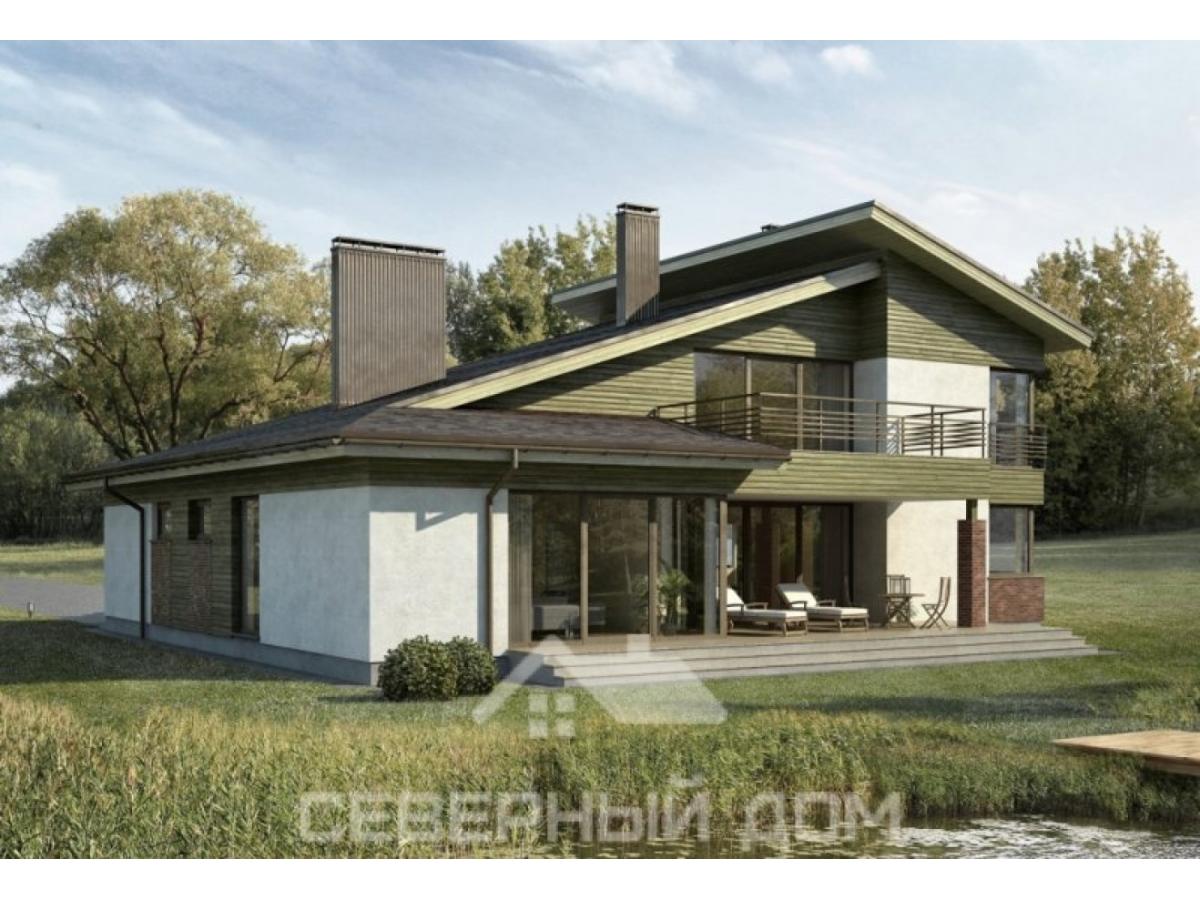 Проект каркасного дома Авиньон 1