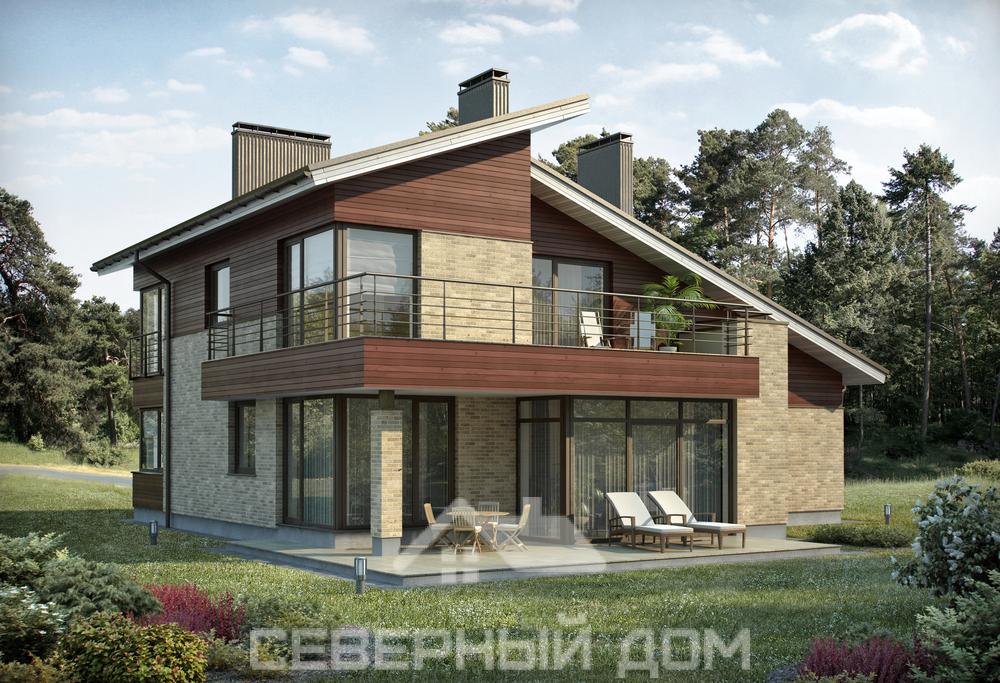 Проект каркасного дома Авиньон 2